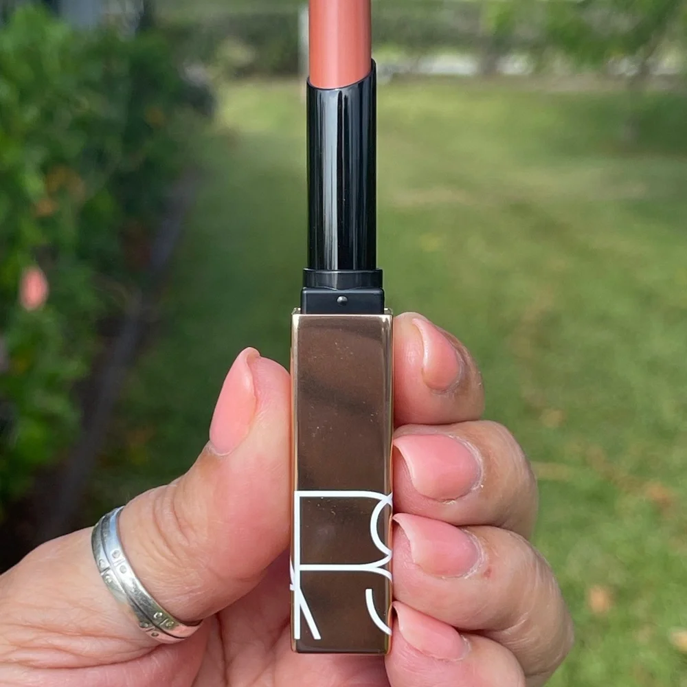 NARS Afterglow Sensual Shine Lipstick In Voyeur 201( Warm Brown)